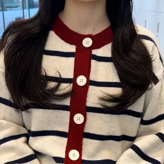 セミロング カラー ミタニ/髪質改善 /レイヤーカットのヘアスタイル