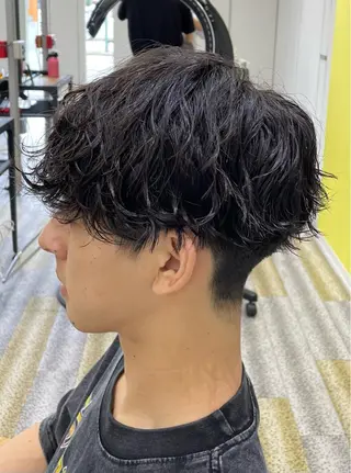 ショート パーマ メンズ 【メンズ特化】岩瀬 武【メンズパーマ】のヘアスタイル