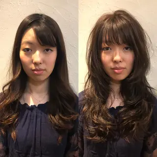 ロング hertim所属・髪質改善縮毛矯正 専門店のヘアスタイル