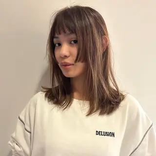 ミディアム 似合わせデザイン໒꒱ rioのヘアスタイル