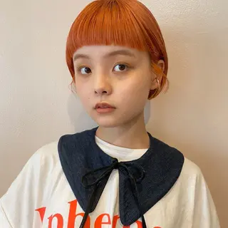 ミディアム カラー パーマ ヘアアレンジ メンズ 暖色💖ツヤ髪💖 masae🌼のヘアスタイル