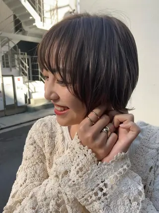 ショート BROWN nakano所属・🌿【メンズ歓迎】 矢嶋祐介のヘアスタイル