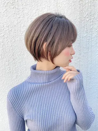 ショート カラー 美髪❣️縮毛矯正/ 髪質改善✨/山本のヘアスタイル