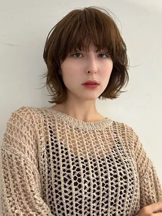 ショート パーマ 銀座店長🌟 片山雄太のヘアスタイル