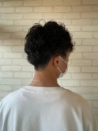 パーマ メンズ 【髪質改善】 夏目結以のヘアスタイル