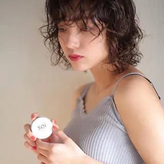 ショート パーマ 下北沢 soiのヘアスタイル
