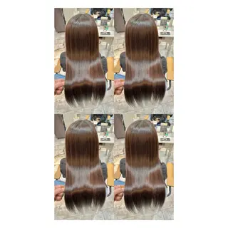 ロング カラー 店長✨レイヤー✖️ 髪質改善✖️韓国ヘアのヘアスタイル