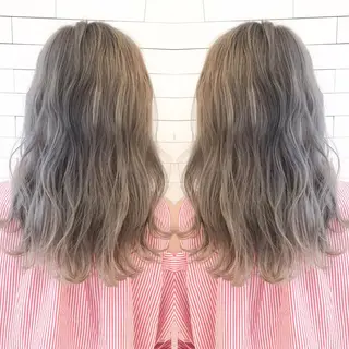 ミディアム カラー LA KING GINZA TOKYO所属・🧡ショートの達人 🧡SHOのヘアスタイル