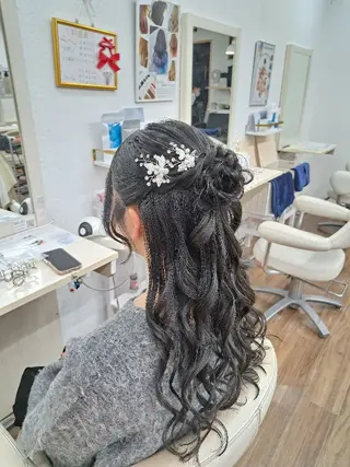 ヘアアレンジ ロング GLOSS❤︎ Harunaのヘアスタイル