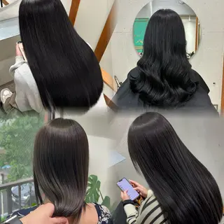 カラー オカベ ショウマのヘアスタイル