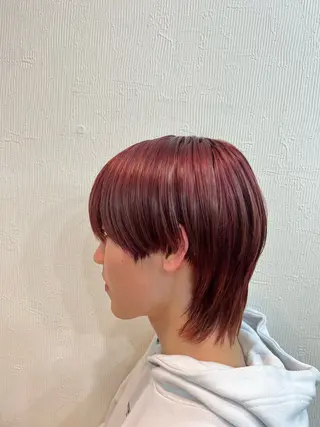 ショート カラー メンズ 🫧艶髪デザイナー 🫧白石航汰のヘアスタイル