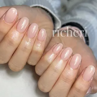ミディアム ネイル richeri beautyのネイルデザイン