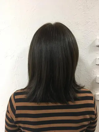 ミディアム カラー Lauburu  bat.hair渋谷2号店所属・. YUIのヘアスタイル