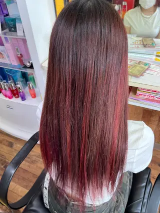 セミロング B-W ⭐️REIKOのヘアスタイル