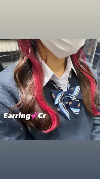 ロング カラー chinatsu 🧸𖤐⡱のヘアスタイル