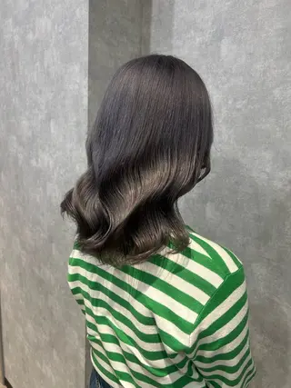 セミロング 🌜 Lulu 🌛 公式/大通のヘアスタイル