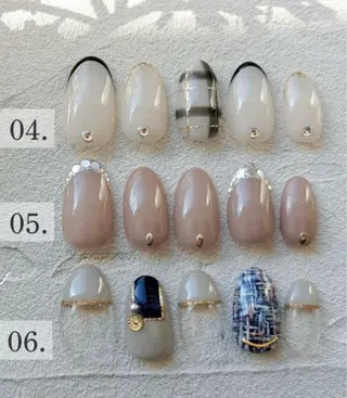 ネイル Bianca🩶 SHIONOのネイルデザイン