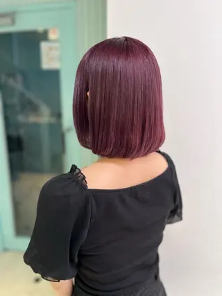 ショート カラー ヘアアレンジ 愛されカラー🩷 はるなのヘアスタイル