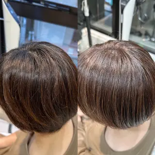 ショート カラー 横山 直輝のヘアスタイル