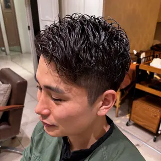 メンズ 髪質改善/まつパ👀 himari🌻のヘアスタイル