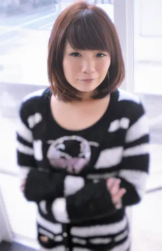 カラー パピヨンロゼ カラー特化/ブリーチのヘアスタイル