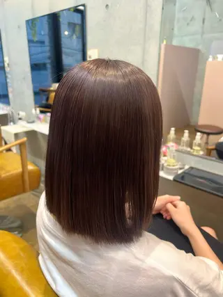 ミディアム カコ/レイヤーカット ヘアアレンジのヘアスタイル