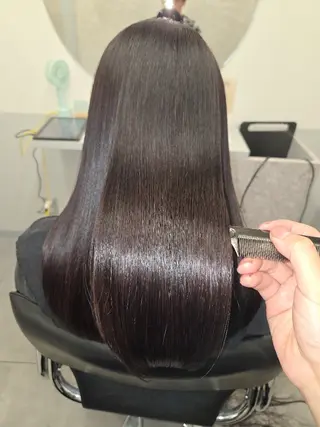 ロング パーマ 【髪質改善美容師】t occa茨木篠原健太のヘアスタイル