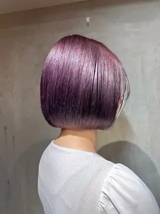 ミディアム ボブ/透明感カラー 🇰🇷Ryotaのヘアスタイル