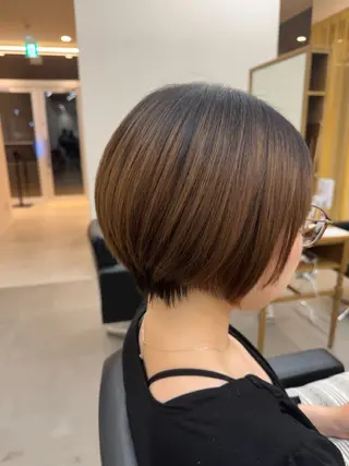 ショート equri×SHISEIDO所属・下田 希/レディースカットのヘアスタイル