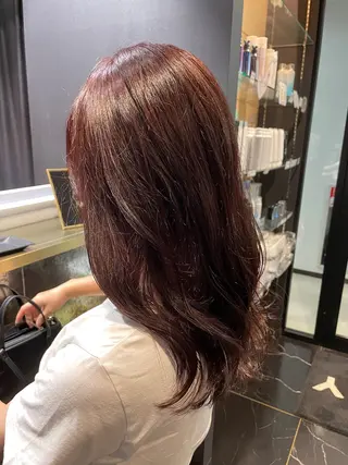 ロング カラー インナーカラー/ 韓国風🌿RIKOのヘアスタイル