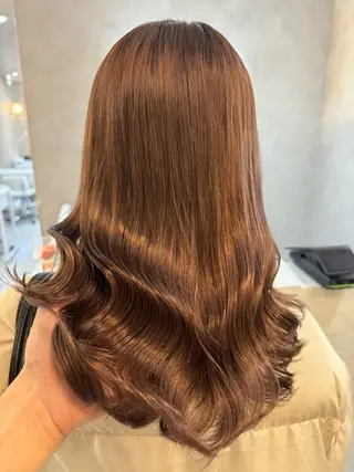 セミロング カラー Tink　天神店所属・今村賢治/メンズ/ レイヤー✨艶カラーのヘアスタイル