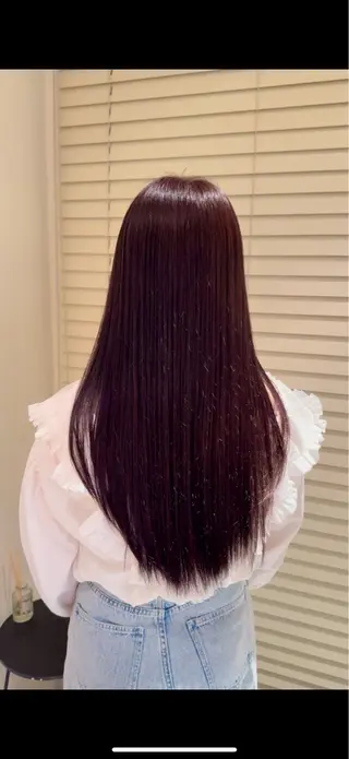 セミロング カラー 🪐レイヤー/美髪 カラー/加野彩果🪐のヘアスタイル