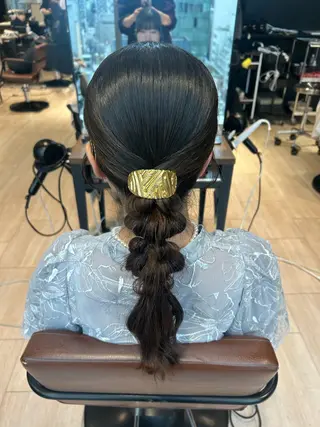 ヘアアレンジ 🎀大竹美侑／顔まわ りカット／レイヤーのヘアスタイル