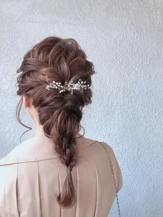 ヘアアレンジ beauty: beast 大町店のヘアスタイル