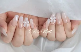 ネイル CeCeまつげパーマ マツエク❣️パリエクのネイルデザイン