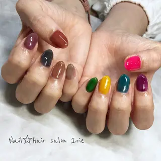 ネイル Hair salon Irie所属・與儀 知佳のネイルデザイン