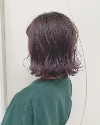 ショート カラー インナーカラー/天神 ブリーチ/吉田のヘアスタイル