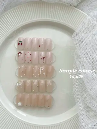 ネイル Blanche　mimii所属・Blanche Ayaのネイルデザイン