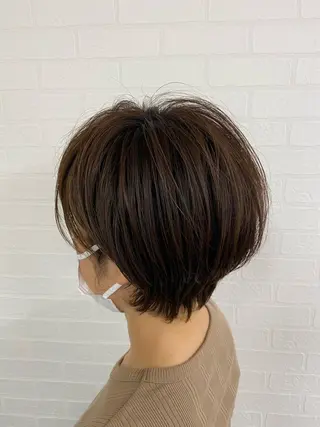 ショート カラー 🎁無料カットカラー 📷撮影モデル募集✨のヘアスタイル