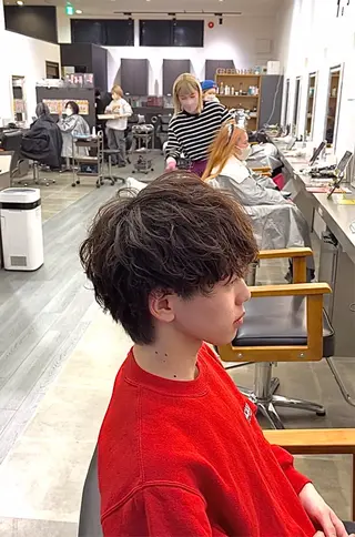 パーマ メンズ Bright Men's hair所属・🌈メンズ専門🌈 BRIGHT 鍋田のヘアスタイル