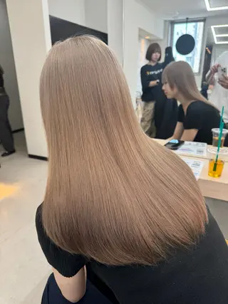 ロング カラー ALEAP owl 平野 宏樹のヘアスタイル