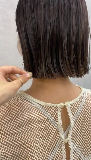 ショート カラー ヘアアレンジ Kawaguchi Arisaのヘアスタイル