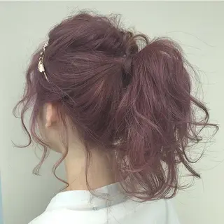 カラー ヘアアレンジ 小野寺瑞希 /最小顔カットのヘアスタイル