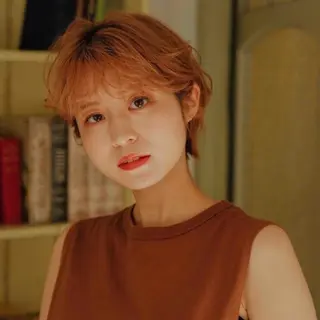 ショート カラー ハイトーン/ボブ/ ハイライト🌱ᩚ涼介のヘアスタイル