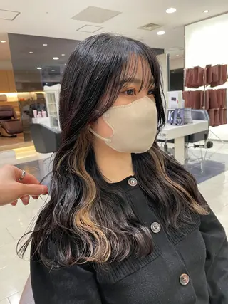 ロング 【髪風船】上大岡店所属・齋藤 尋真のヘアスタイル