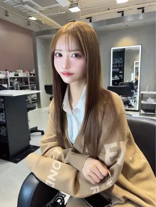 ロング 韓国ヘア🇰🇷 YURIYAのヘアスタイル