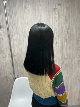 セミロング 福岡美容師 SOUTAのヘアスタイル
