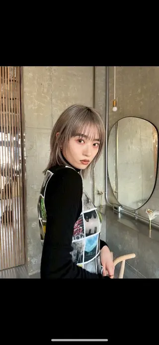 ショート カラー ALBUM୨୧ momokaのヘアスタイル