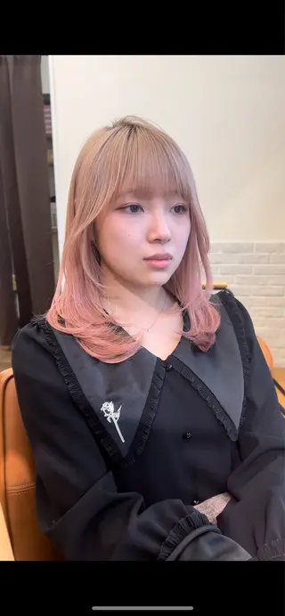 セミロング 【限定価格✨ ✂️】岩田真宏のヘアスタイル