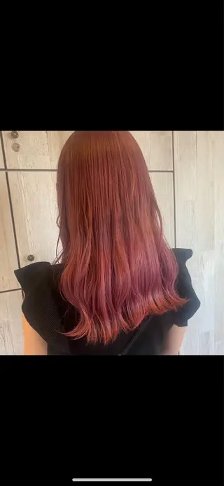 ロング カラー カラー/韓国レイヤー /ブリーチ/hinaのヘアスタイル